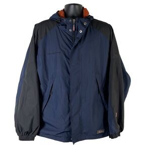 Free‎ Country Men's FCX Sz Large Hooded Ski Jacket in Navy Blue X2.0 Waterproof